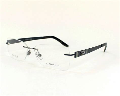 Gucci GG4221 L6F/15 Eyeglasses in Ruthenium Grey